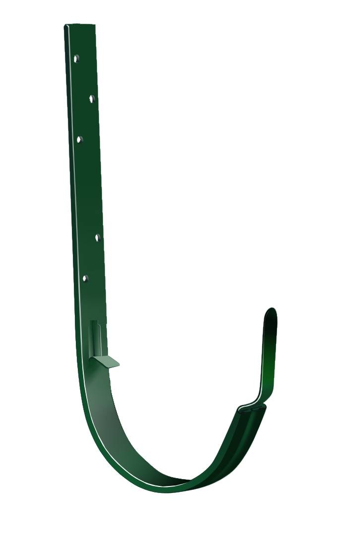 Кронштейн желоба Дизайн ПВХ Grand Line 135 металл зелёный (RAL 6005)