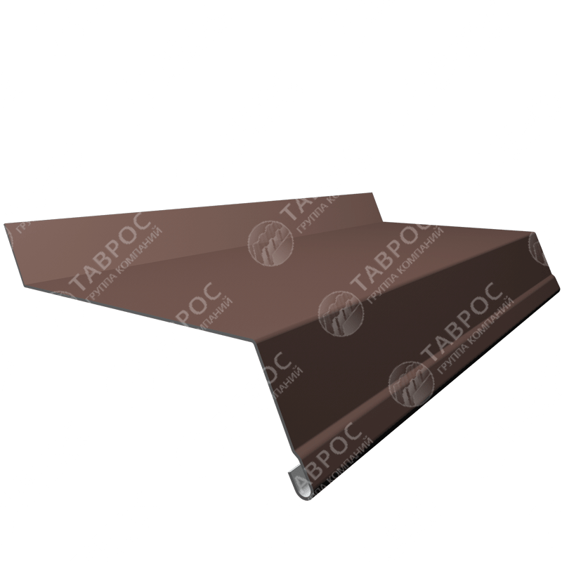 Отлив оконный Гладкий полиэстер RAL 8017 (Шоколадно-коричневый) 2000*250