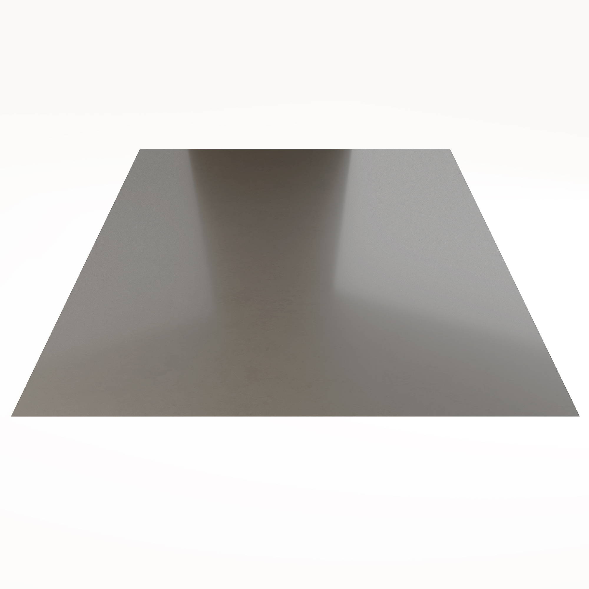 Гладкий лист Гладкий полиэстер RAL 7004 (Серый) 1800*1250*0,45 односторонний ламинированный