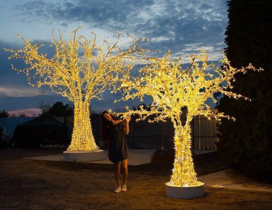 Световое дерево, 5 метров