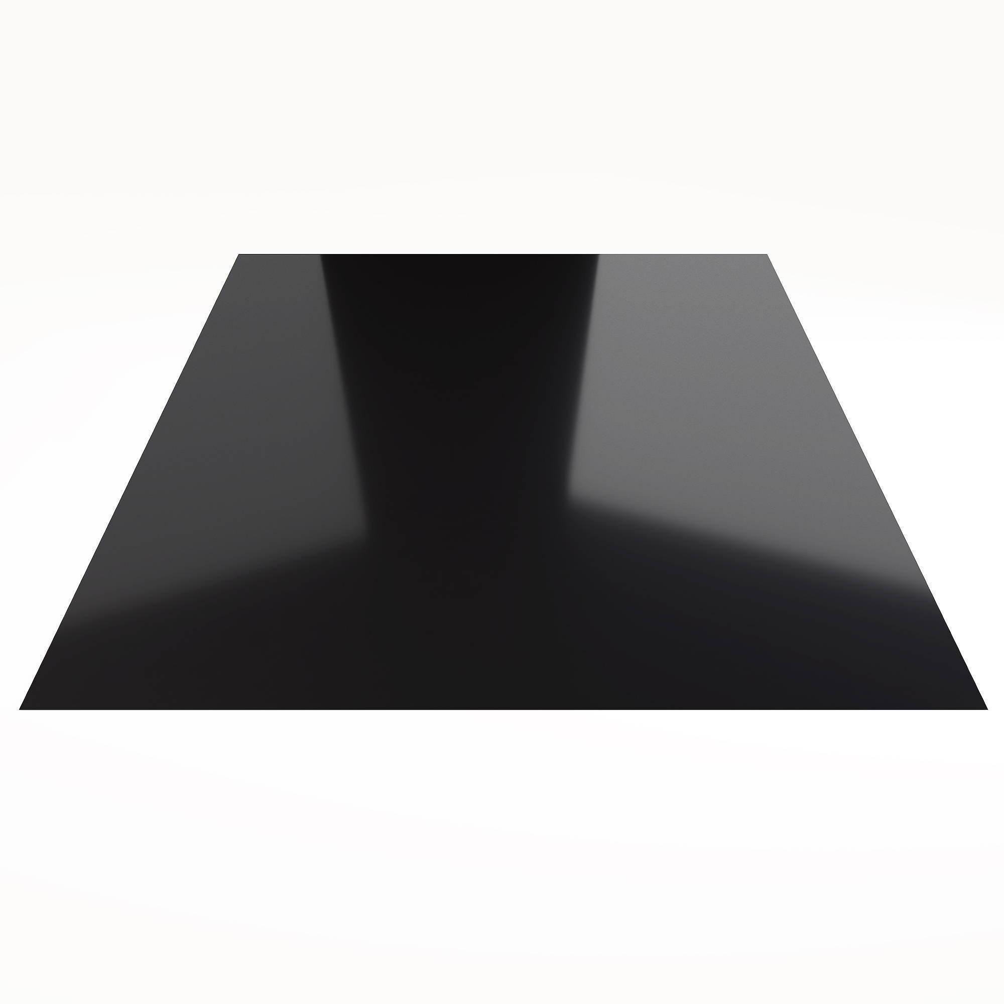 Гладкий лист Гладкий полиэстер RAL 9005 (Глубокий черный) 1800*1250*0,5 односторонний ламинированный