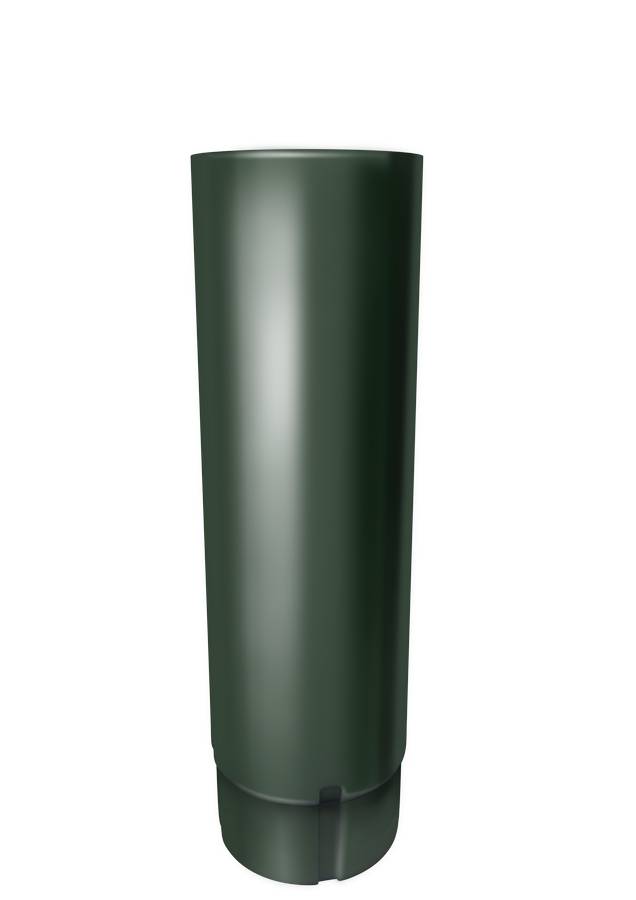 Труба круглая 90 мм 3 м RR 11 темно-зеленый
