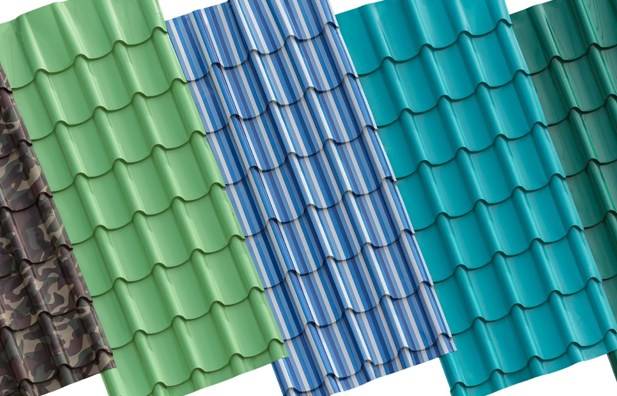 Основные виды покрытия металлочерепицы