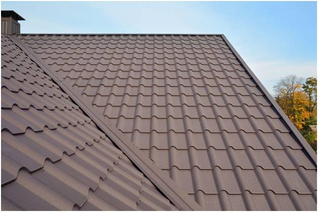 ендова - монтаж на крышу из металлочерепицы