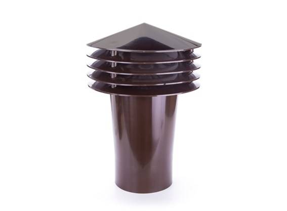 Принцип и устройство вентиляции с выводом через металлочерепичную кровлю