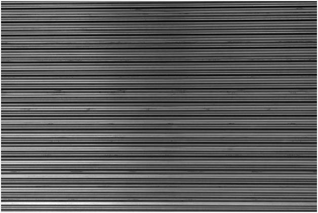 горизонтальное крепление евроштакетника на заборе