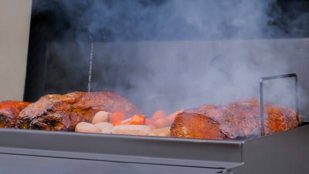 мангал-трансформер для барбекю и приготовления классического шашлыка