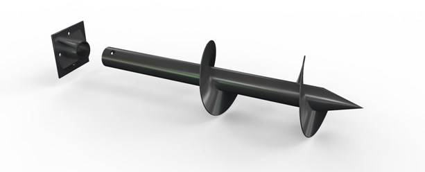 особенности монтажа фундамента из винтовых свай для каркасных домов