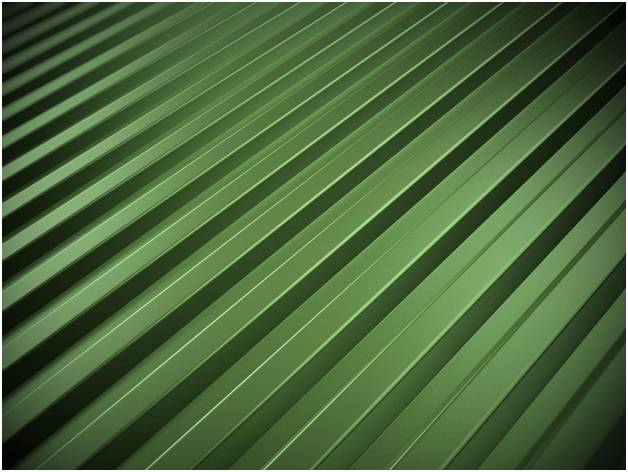 зеленый профильный лист