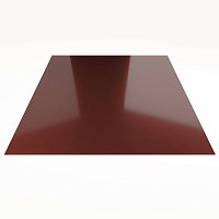 Гладкий лист Гладкий полиэстер RAL 3005 (Красное вино) 1800*1250*0,4 односторонний ламинированный