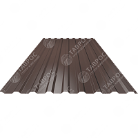 Профнастил Н-20 Гладкий полиэстер RAL 8017 (Шоколадно-коричневый) 1500*1150*0,35 односторонний