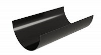 Желоб Классика 120 ПВХ GL 3м черный (RAL 9005)