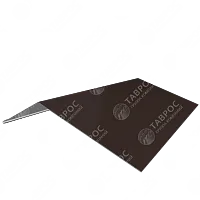 Планка карнизная Гладкий полиэстер RAL 8017 (Шоколадно-коричневый) 2000*80