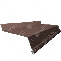 Отлив на фундамент Гладкий полиэстер RAL 8017 (Шоколадно-коричневый) 2000*250