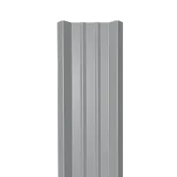 Металлический штакетник Гладкий полиэстер RAL 7004 (Серый) 1500*69*0,45 односторонний Прямой