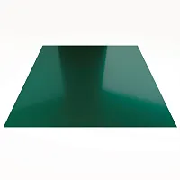 Гладкий лист Гладкий полиэстер RAL 6005 (Зелёный мох) 1800*1250*0,45 двухсторонний ламинированный