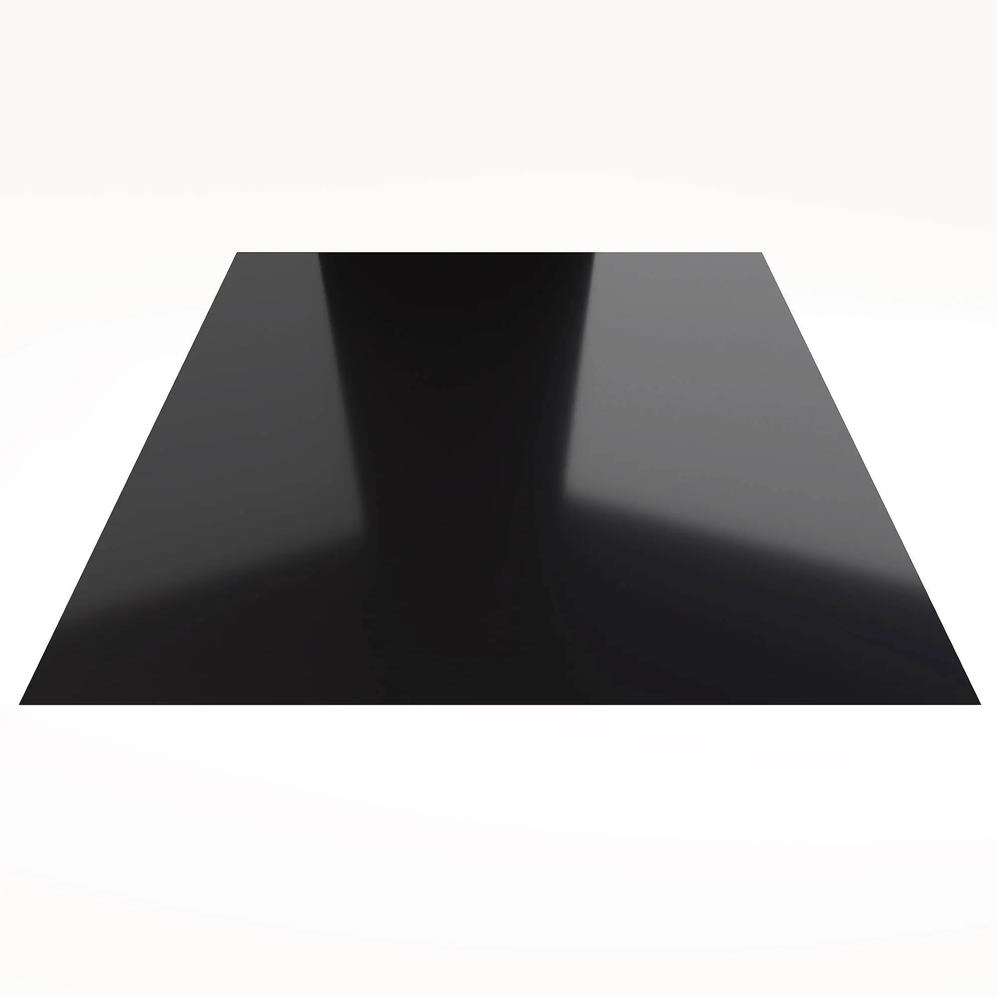 Гладкий лист Гладкий полиэстер RAL 9005 (Глубокий черный) 1500*1250*0,4 односторонний ламинированный